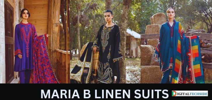 Maria B Linen Suits: Elegance Redefined at My Fashion Road