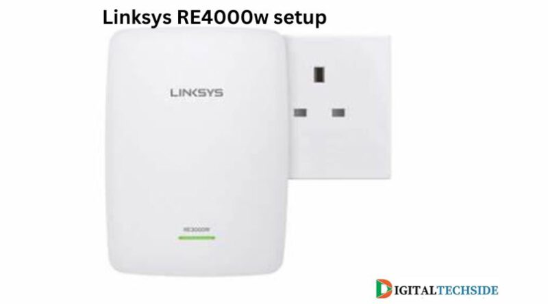 Linksys RE4000w setup