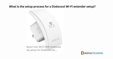 What is the setup process for a Dodocool Wi-Fi extender setup?