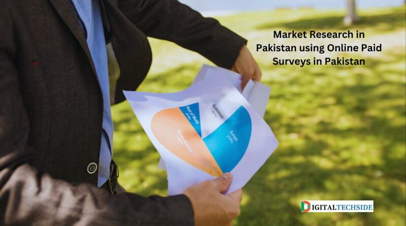 Market Research in Pakistan using Online Paid surveys