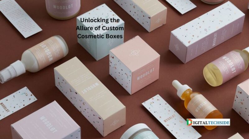 Unlocking the Allure of Custom Cosmetic Boxes